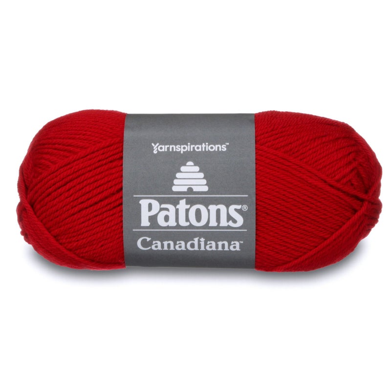Patons Canadiana Yarn - Solids - Cardinal - Image 1